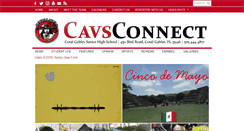 Desktop Screenshot of cavsconnect.com